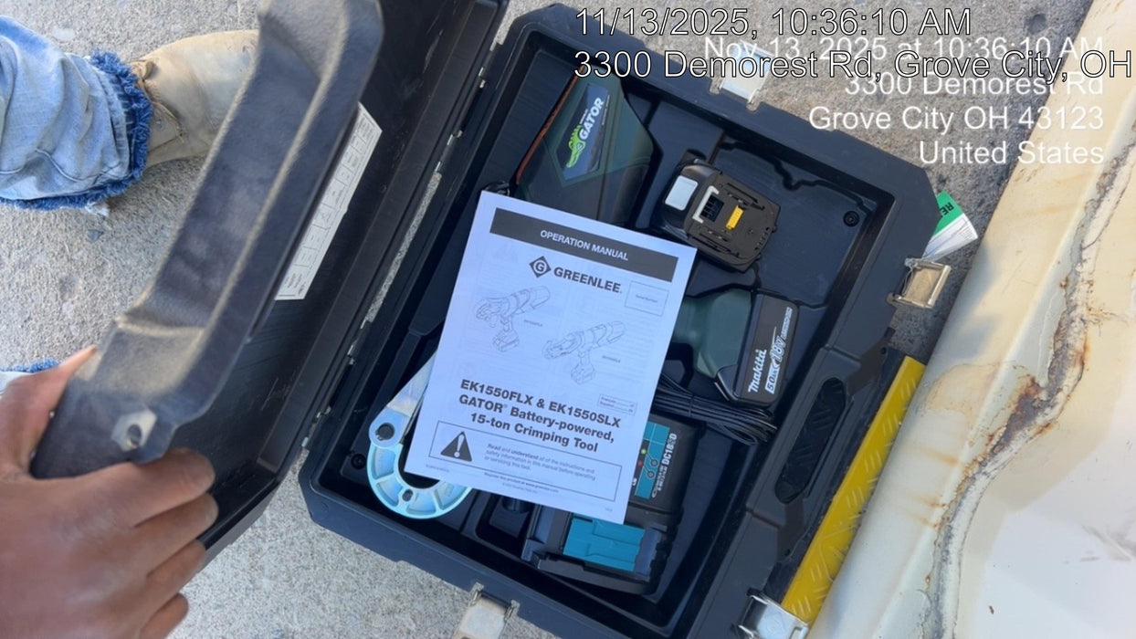 2025 GREENLEE EK1550FLX11
