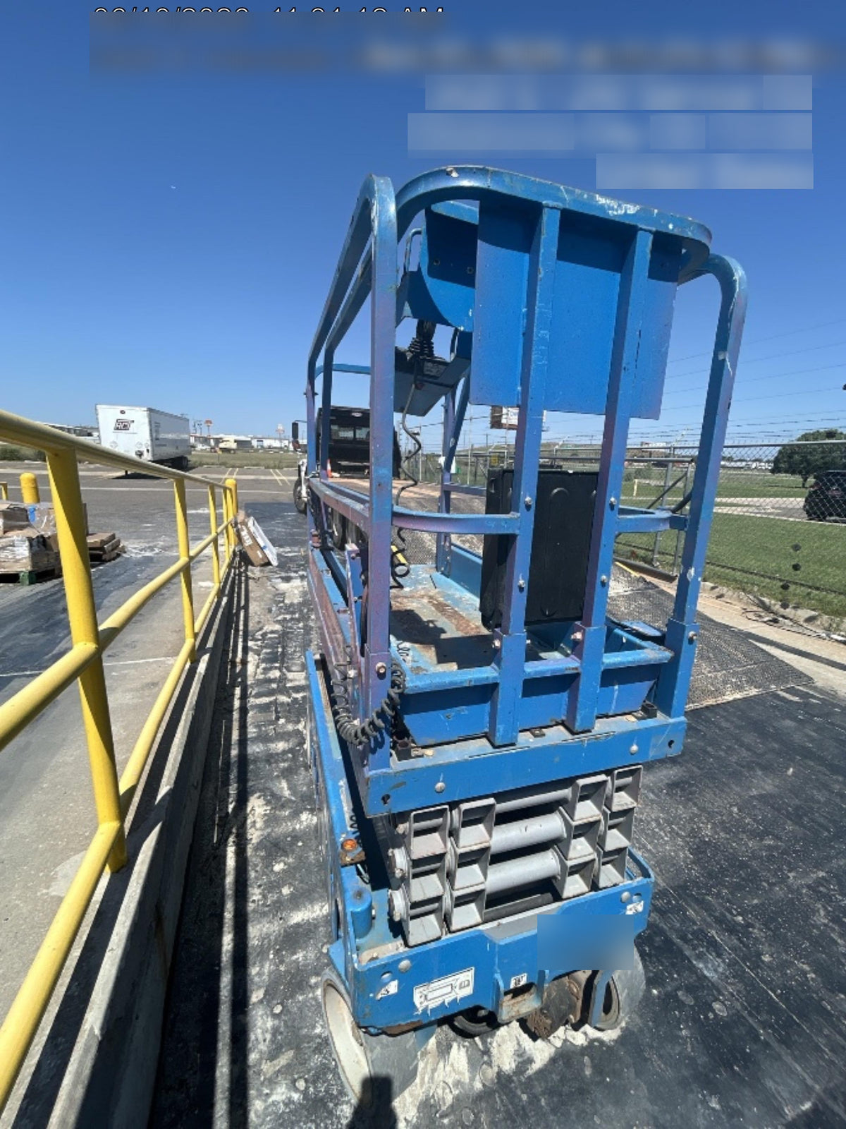 2019 Genie GS-1930 Fixed rails with chain Entry