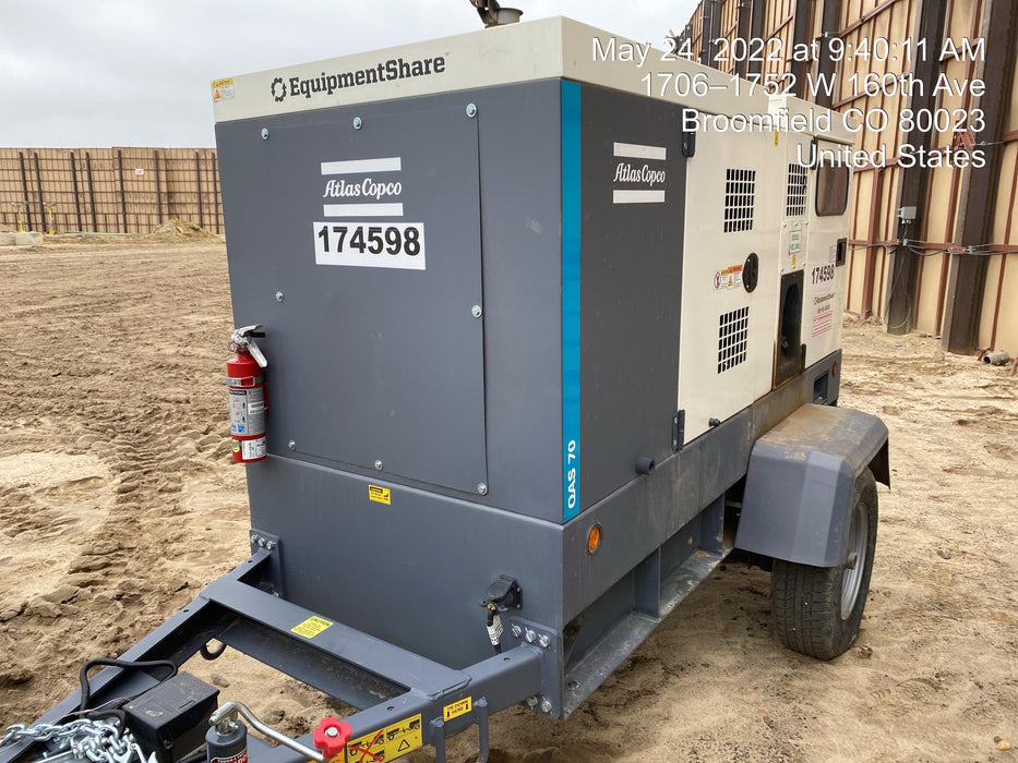 2021 ATLAS COPCO QAS 70