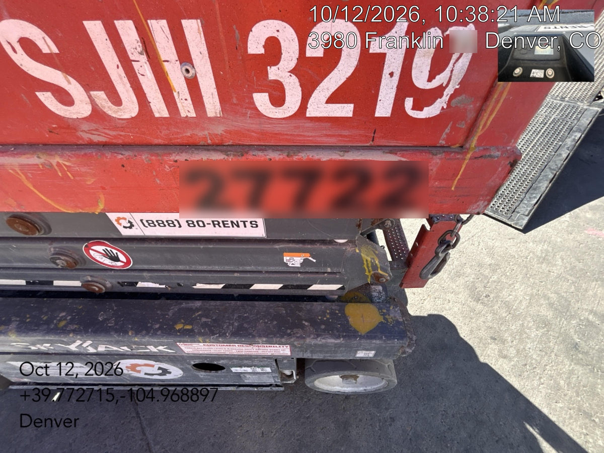 2019 Skyjack SJIII-3219 Standard Options