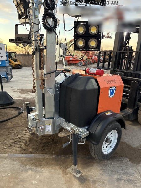 2024 Wanco WLTT-4MM4K Diesel, Deep Sea Controller, Shore Power Plug, Auto Start, (4) 350W LED Floodlights, 4kW Generator, 60 Gal Fuel Tank, 2" Ball, T3