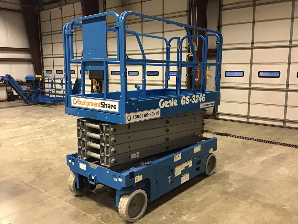 2018 Genie GS-3246 Genie GS-3246 w/Folding rails, Full height swing gate