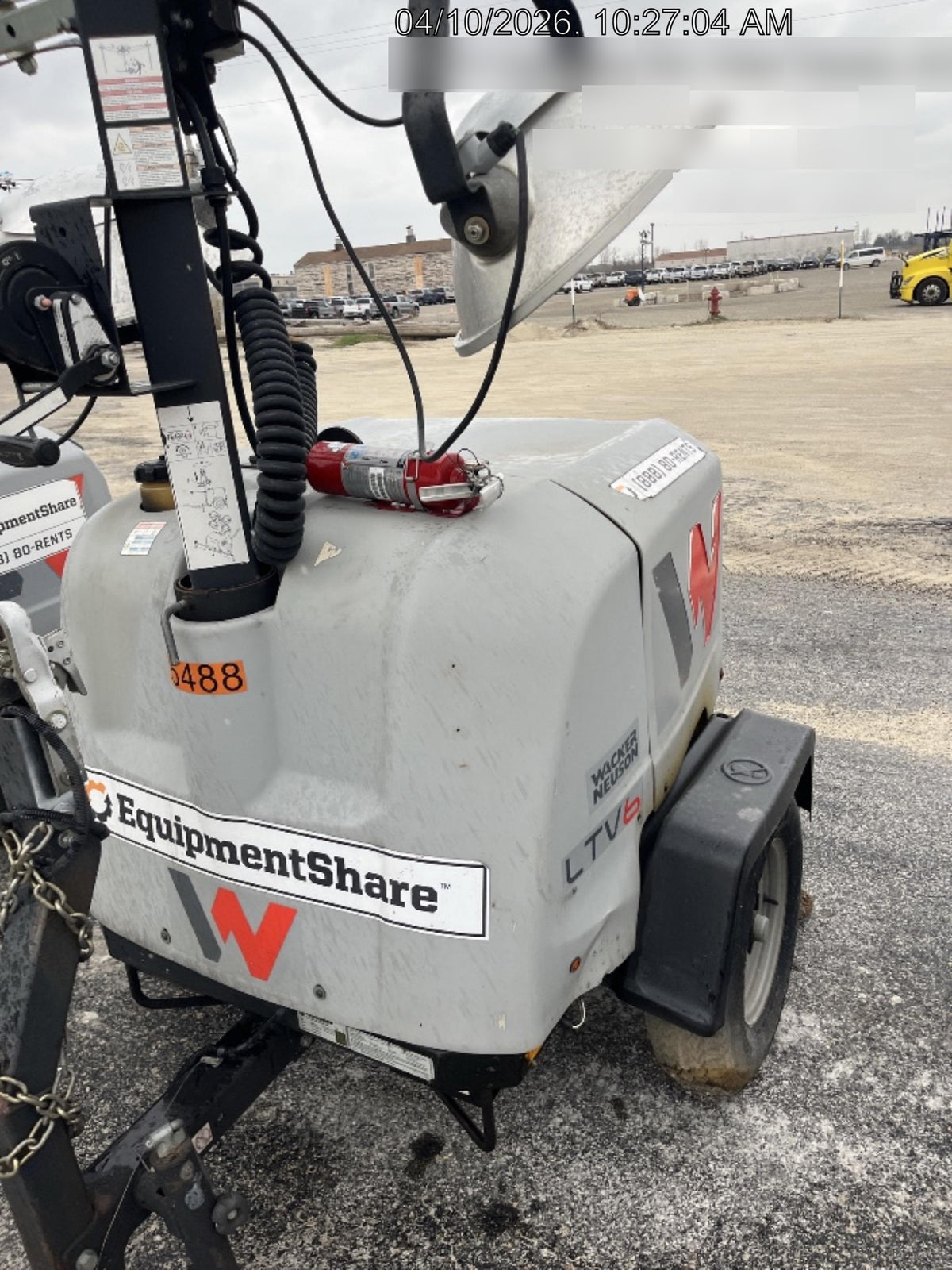 2019 Wacker Neuson LTV6L-MH Standard Options, ES Track Hardware, Fuel Level Sensor