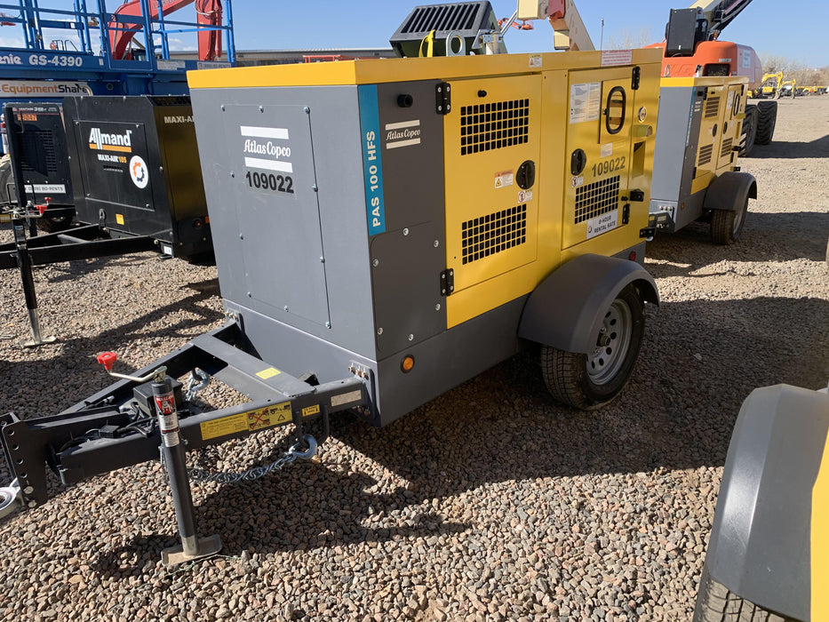 2020 ATLAS COPCO PAS 100 HF CS Enclosed
