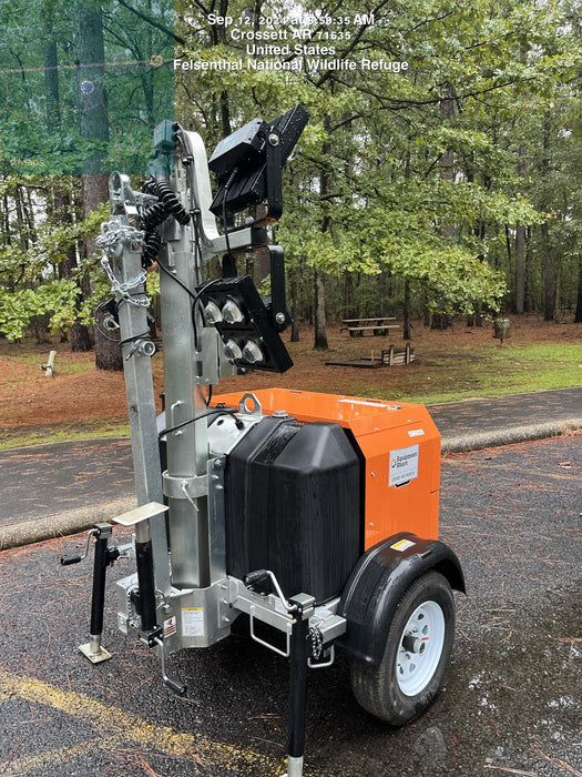 2024 Wanco WLTT-4MM4K Diesel, Deep Sea Controller, Shore Power Plug, Auto Start, (4) 350W LED Floodlights, 4kW Generator, 60 Gal Fuel Tank, 2" Ball, T3