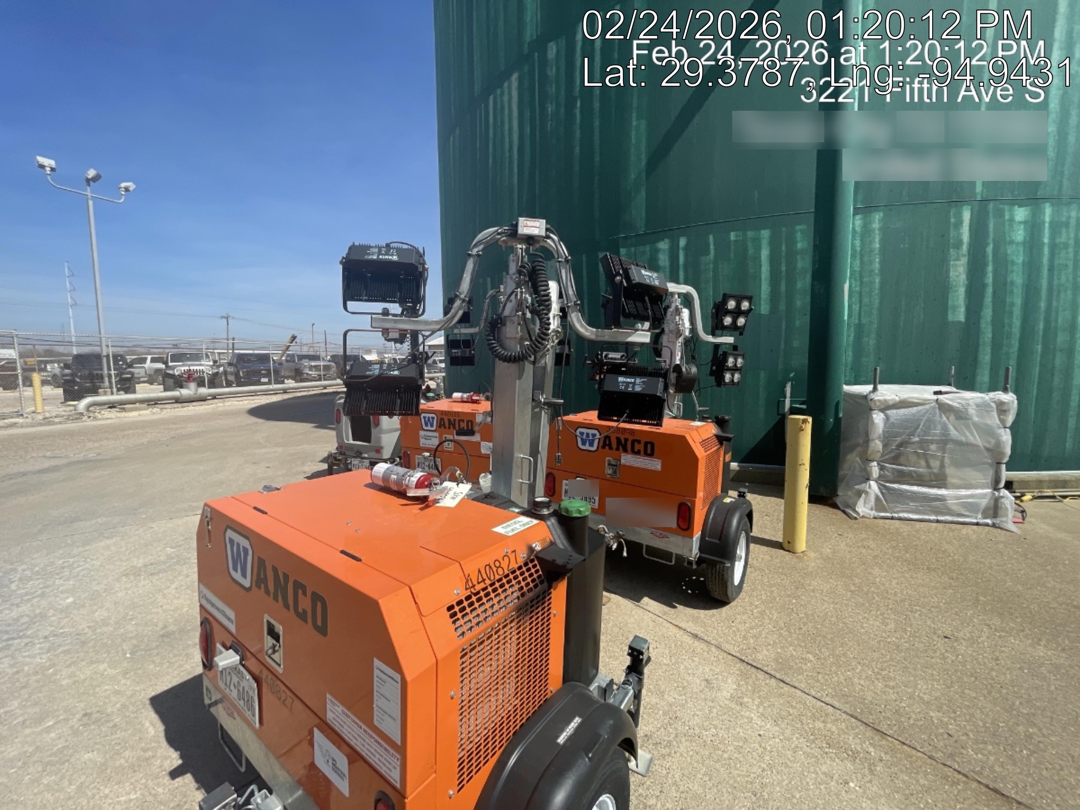 2024 Wanco WLTT-4MM4K Diesel, Deep Sea Controller, Shore Power Plug, Auto Start, (4) 350W LED Floodlights, 4kW Generator, 60 Gal Fuel Tank, 2" Ball, T3