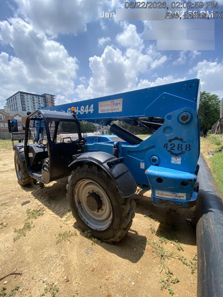 2017 Genie GTH-844 Genie GTH 844, Solid Tires, 60" carriage, Open ROPS
