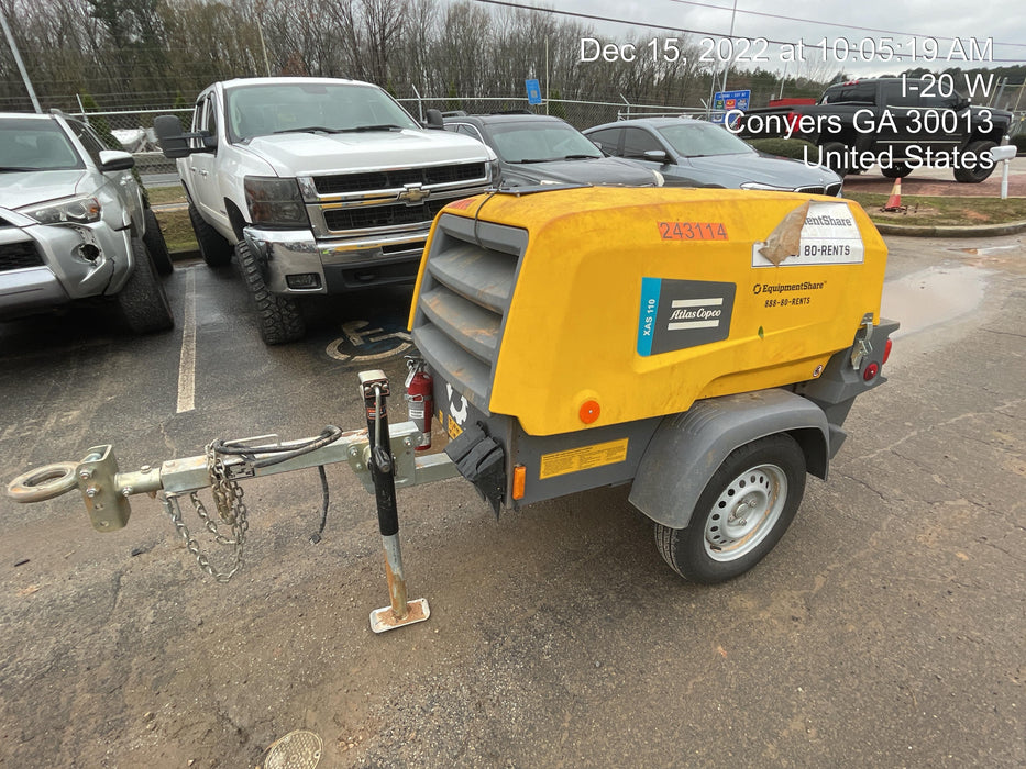 2022 ATLAS COPCO XAS 110