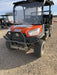2022 Kubota RTV-X1140W-H Plastic Canopy, Windshield Acrylic Clear, LED Strobe Light, Wire Harness Kit, Back up Alarm