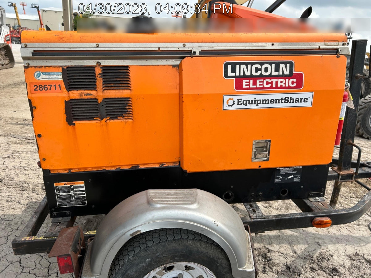 2022 Lincoln Electric LE400 Kubota V1505, Trlr, Cable Rack, Light Kit, ES Decals, T3
