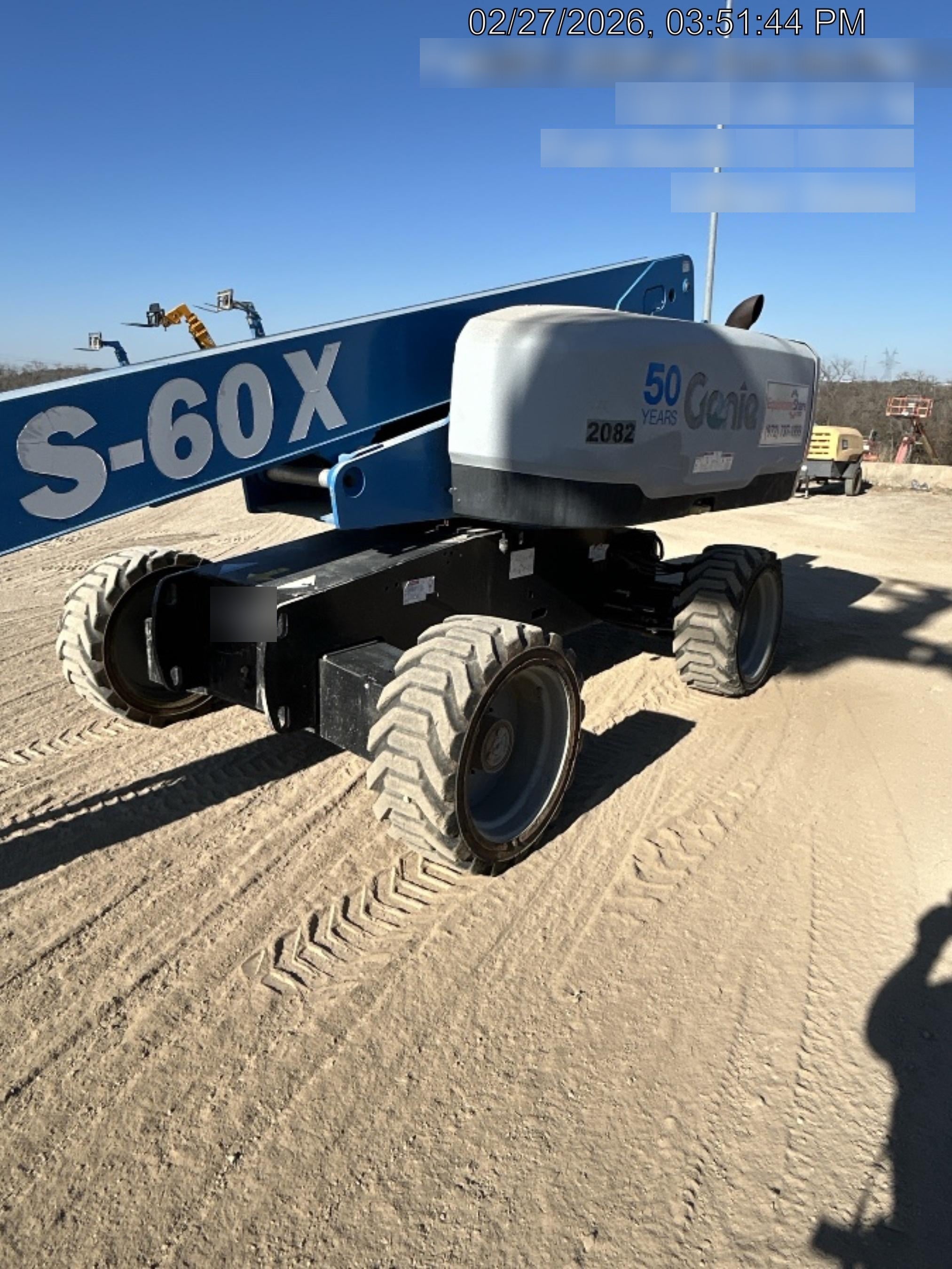 2016 GENIE S-60 X