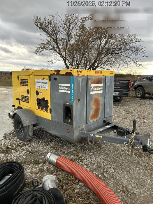 2020 ATLAS COPCO PAS 150 HF CS Enclosed