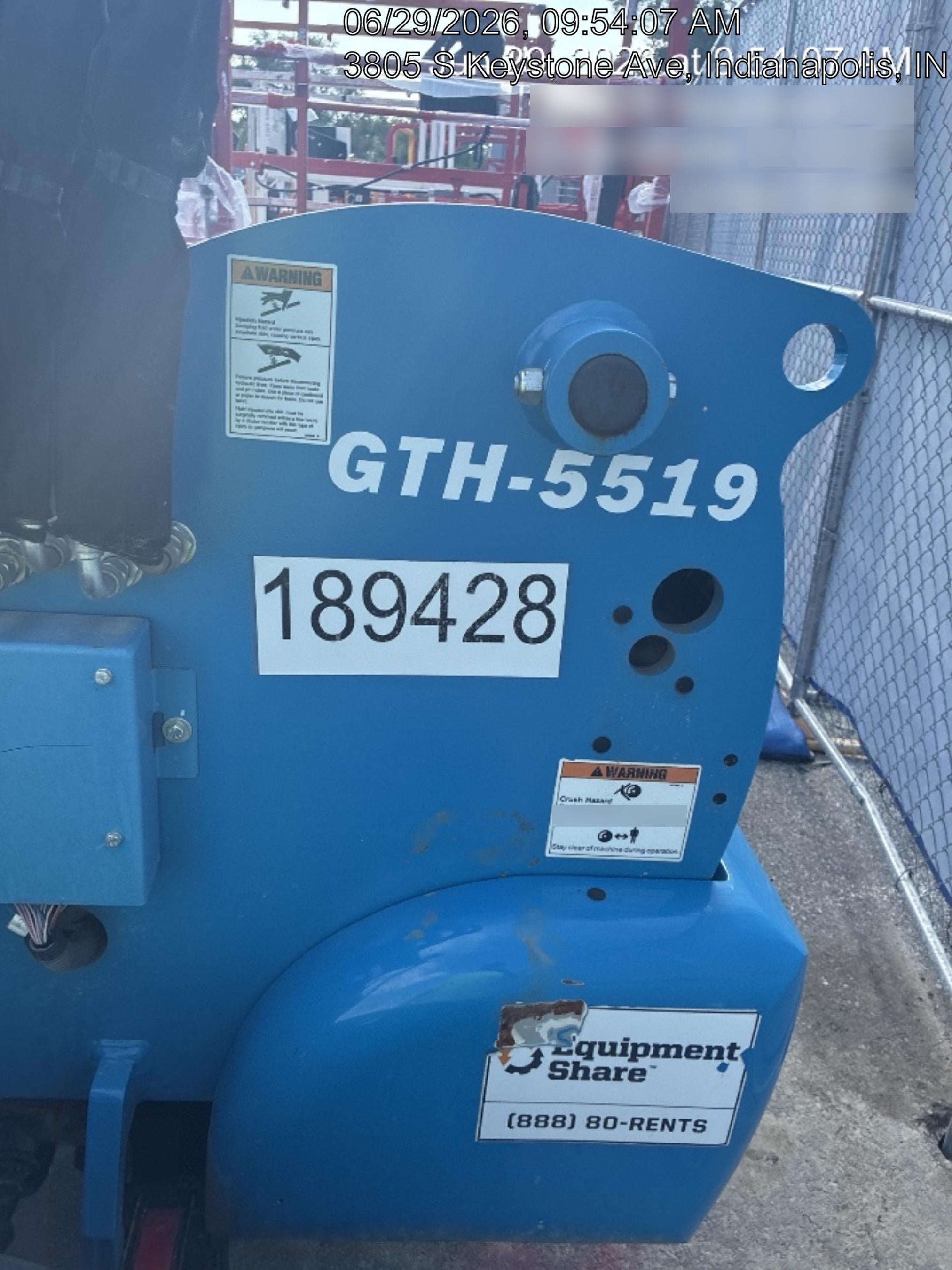 2021 GENIE GTH-5519