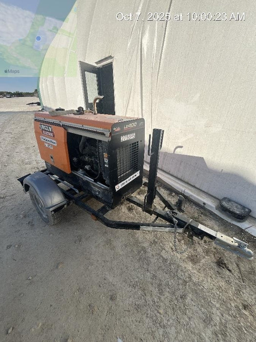 2022 Lincoln Electric LE400 Kubota V1505, Trlr, Cable Rack, Light Kit, ES Decals, T3