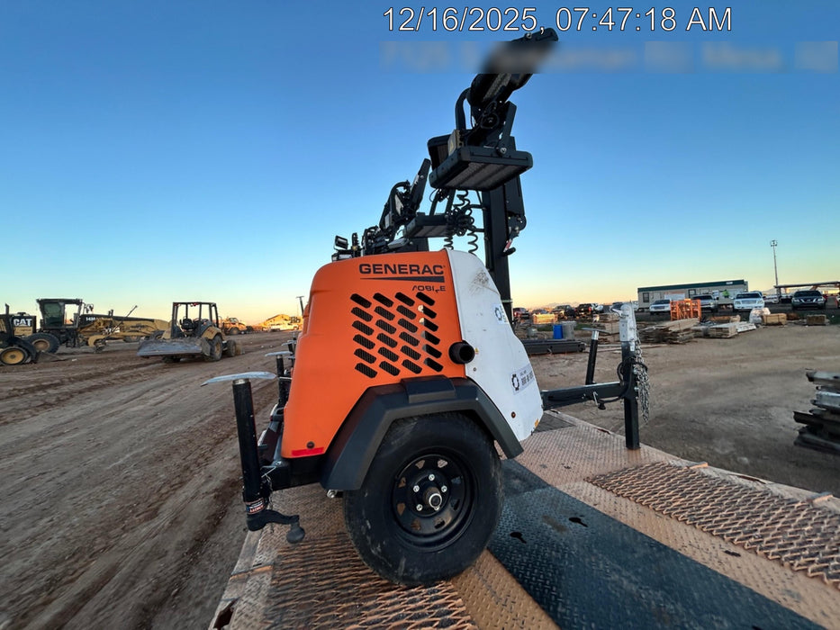 2024 Generac MLT2 Diesel, Flex Switch 120V Input, Powerzone Controller, 
(4) 320W LED Lights, 4kW Generator, 39.9 Gal Fuel Tank, 2" Ball, T3
