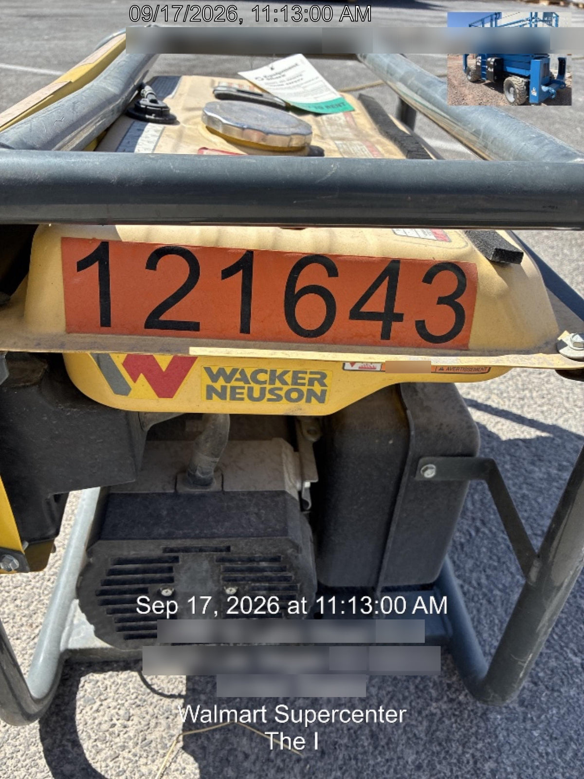 2020 WACKER NEUSON GP2500A
