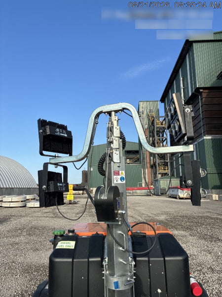 2024 Wanco WLTT-4MM4K Diesel, Deep Sea Controller, Shore Power Plug, Auto Start, (4) 350W LED Floodlights, 4kW Generator, 60 Gal Fuel Tank, 2" Ball, T3