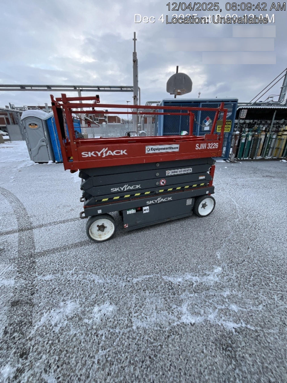 2017 Skyjack SJIII-3226 Standard Rental Specs