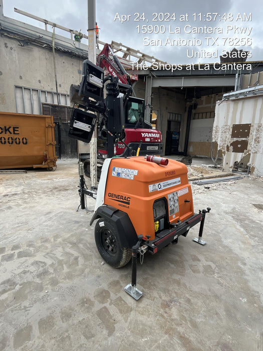 2024 Generac MLT2 Diesel, Flex Switch 120V Input, Powerzone Controller, 
(4) 320W LED Lights, 4kW Generator, 39.9 Gal Fuel Tank, 2" Ball, T3