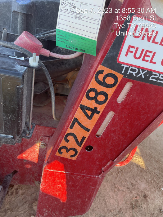 2023 TORO TRX-250