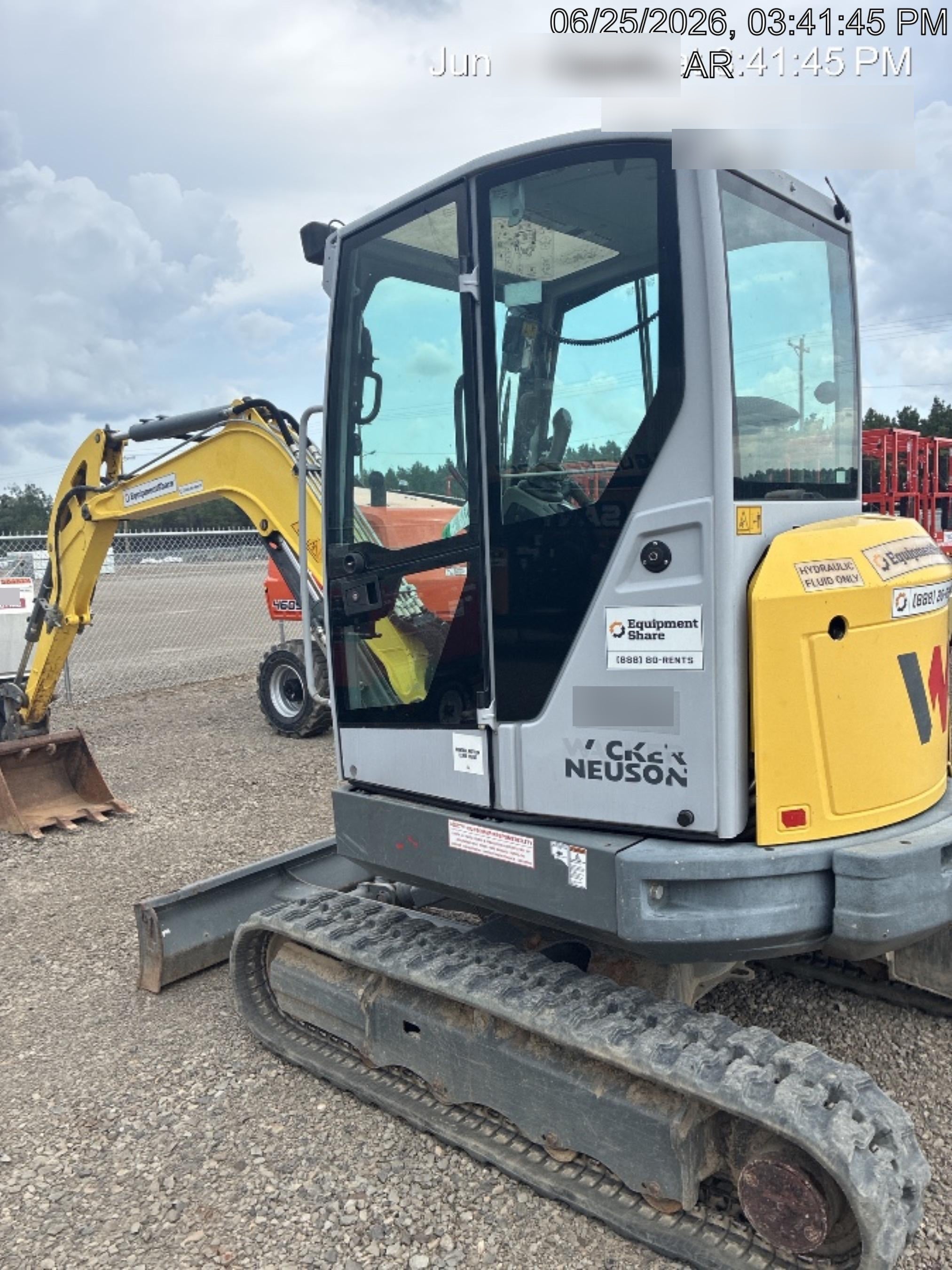 2019 Wacker Neuson EZ36 EZ36-MX, Track, Long, Cab w/QH Coupler, 12"/18"/24" QH HD Buckets