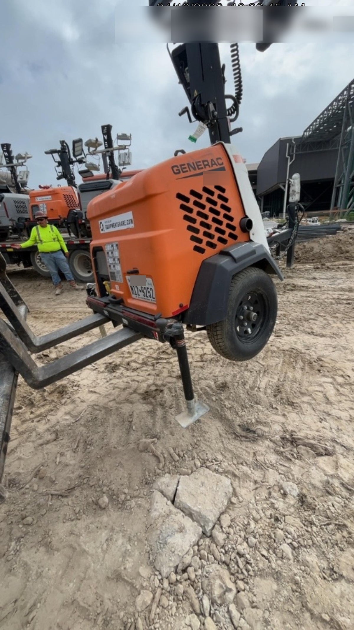 2023 Generac MLT2 Diesel, Flex Switch 120V Input, Powerzone Controller, 
(4) 320W LED Lights, 4kW Generator, 39.9 Gal Fuel Tank, 2" Ball, T3