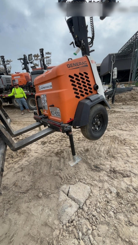 2023 Generac MLT2 Diesel, Flex Switch 120V Input, Powerzone Controller, 
(4) 320W LED Lights, 4kW Generator, 39.9 Gal Fuel Tank, 2" Ball, T3