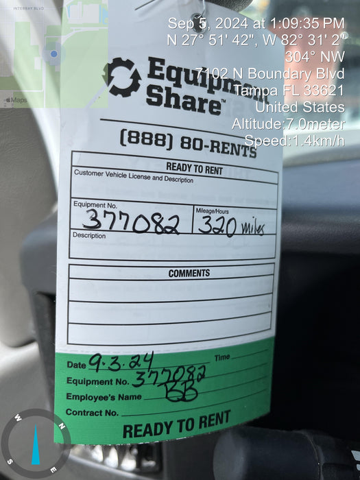 2023 CHEVROLET Express Van - Rental