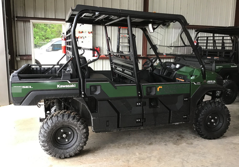 2019 Kawasaki Mule PRO-DXT Movement Alarm, Beacon, Hard Top, ES Track Hardware