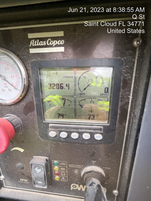 2021 ATLAS COPCO PAS 100 HF CS Enclosed