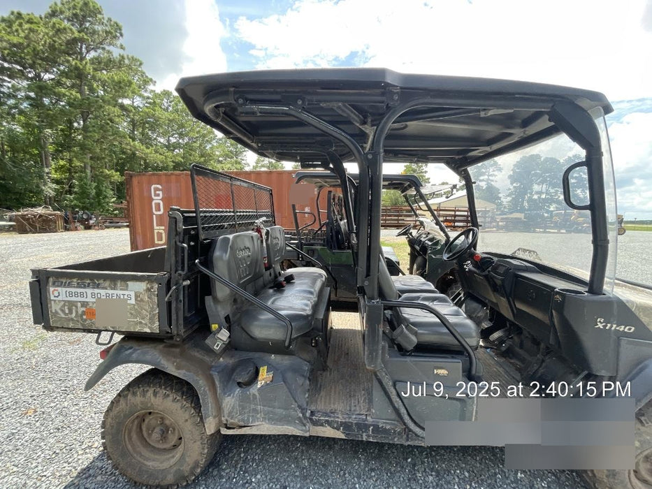 2020 Kubota RTV-X1140 CAMO, CANOPY, STROBE, BACK UP ALARM, WINDSHIELD, FIRE EXT