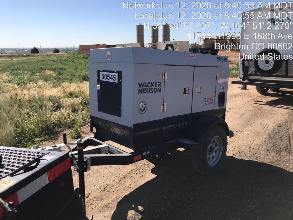 2019 WACKER NEUSON G25