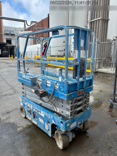 2020 Genie GS-1930 Fixed rails with chain entry gate - Pre A92.20