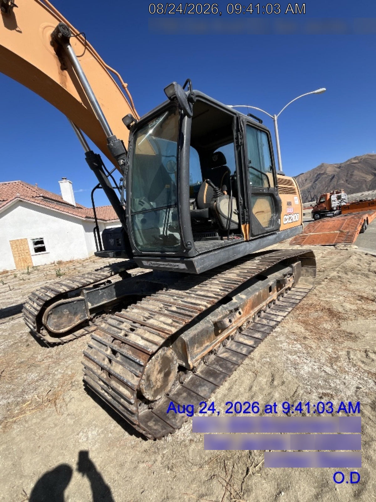 2021 CASE CX210D