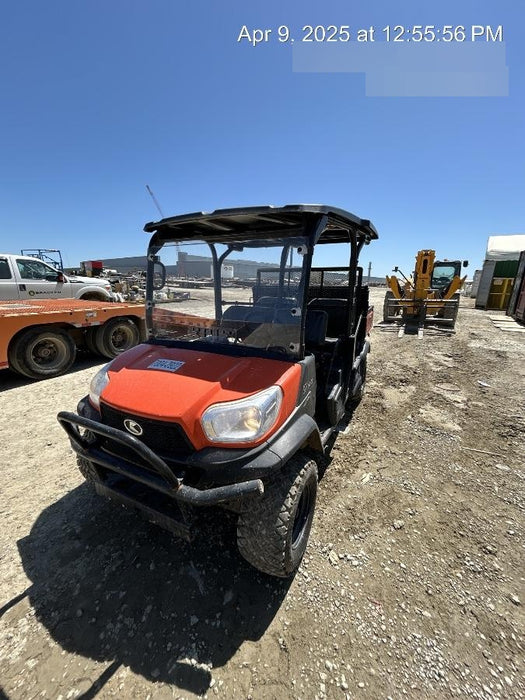 2021 Kubota RTV-X1140W-H Plastic Canopy, Windshield Acrylic Clear, LED Strobe Light, Wire Harness Kit, Back up Alarm