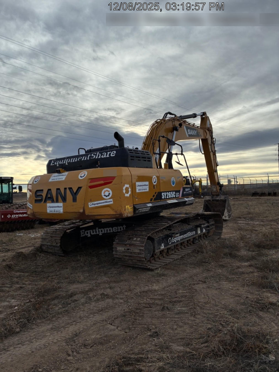 2019 SANY SY265C LC