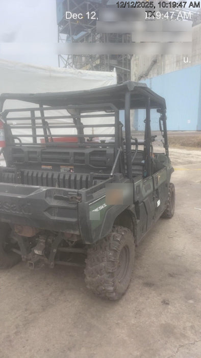 2019 Kawasaki Mule PRO-DXT Standard Options, Backup Alarm, Beacon, Plastic Hard Top, Poly Windshield, Horn Kit