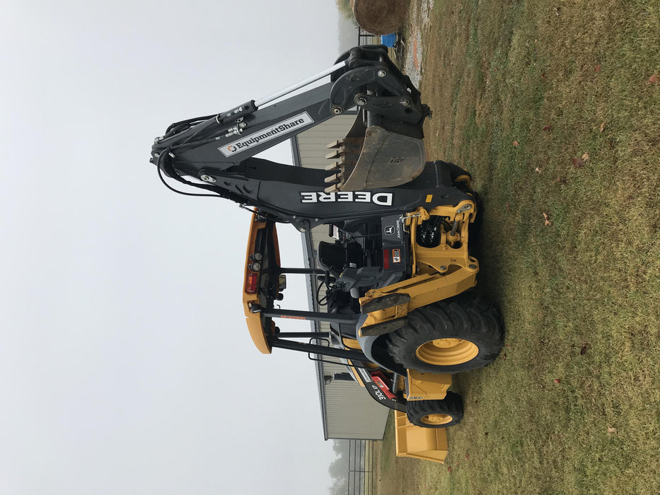 2020 John Deere 310LEP Canopy, 4WD, Standard Stick, Pilot Controls, 2 Way Hydraulics, TAG Manual QC