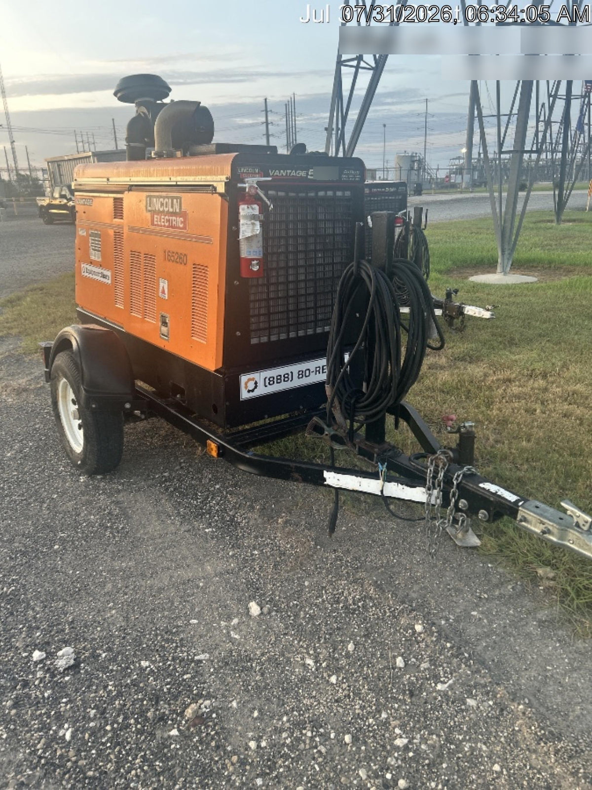 2021 Lincoln Electric Vantage 549X VANTAGE 549X READY-PAK 3 (EQUIPMENTSHARE)