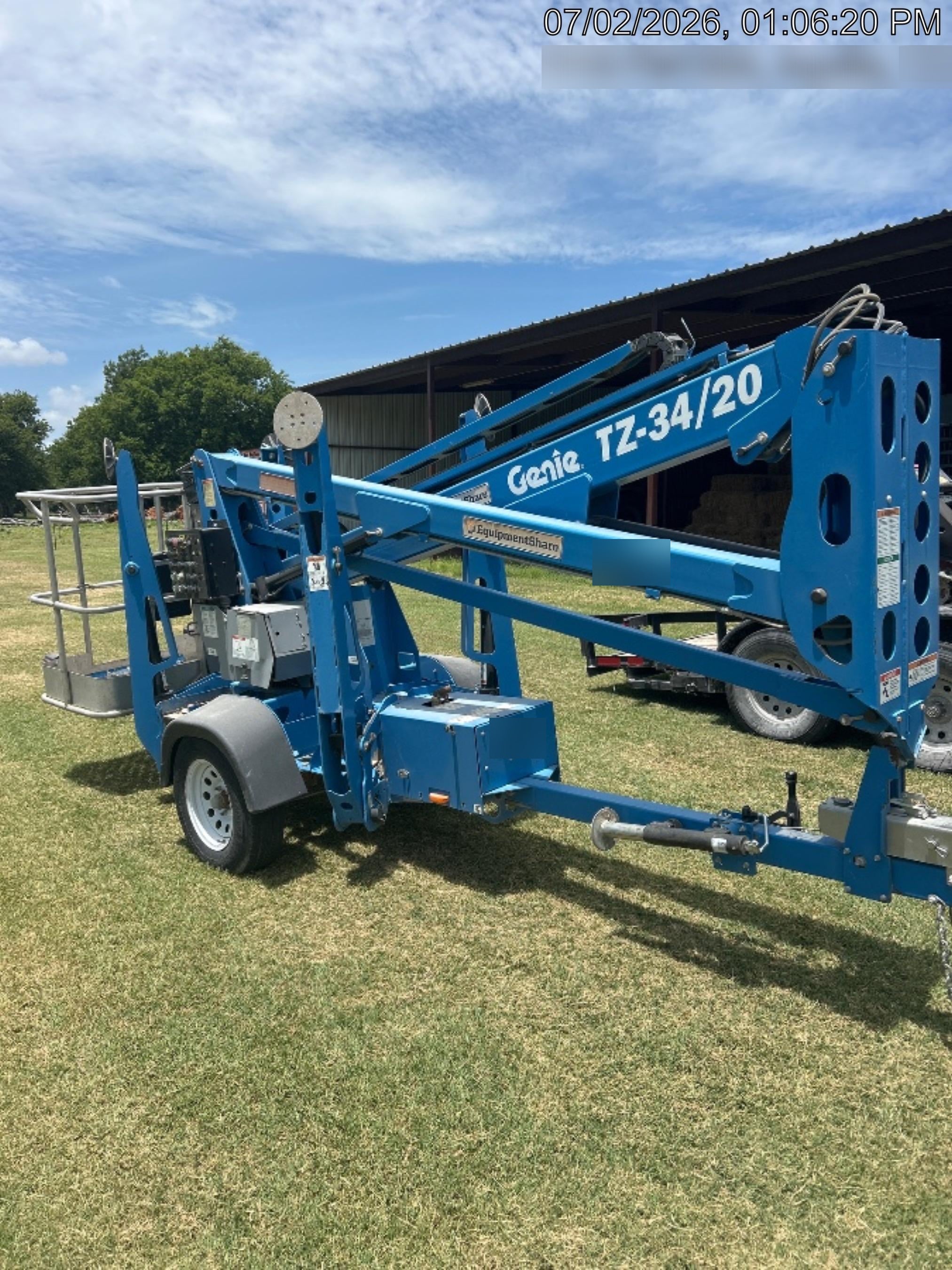 2018 GENIE TZ-34/20