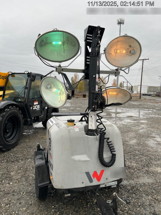 2018 Wacker Neuson LTV6L-MH Wacker Neuson LTV6L Mobile Light Tower w/Fuel Level Sensor Installed