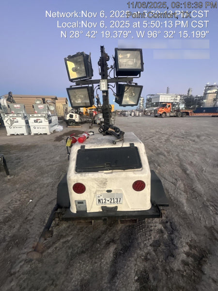 2020 Genie RL4 6kW Light Plant - Metal Halide