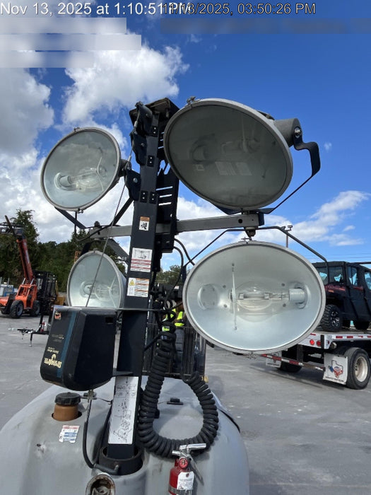 2019 Wacker Neuson LTV6K-MH Power mast, 1100W MH, Fuel Sensors, Wiring Harness