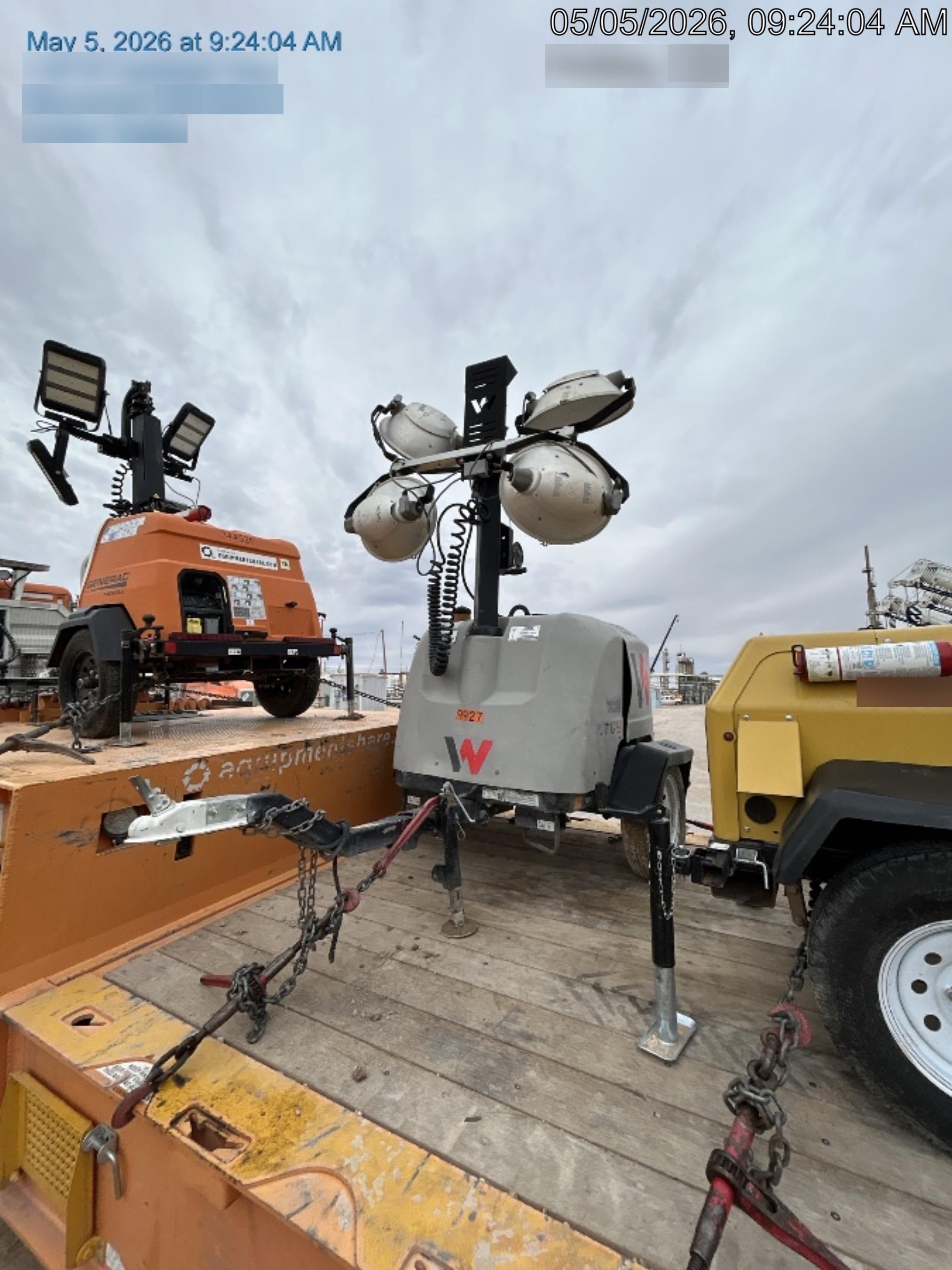 Wacker Neuson LTV6K-MH Wacker Neuson LTV6K Towable Light Tower