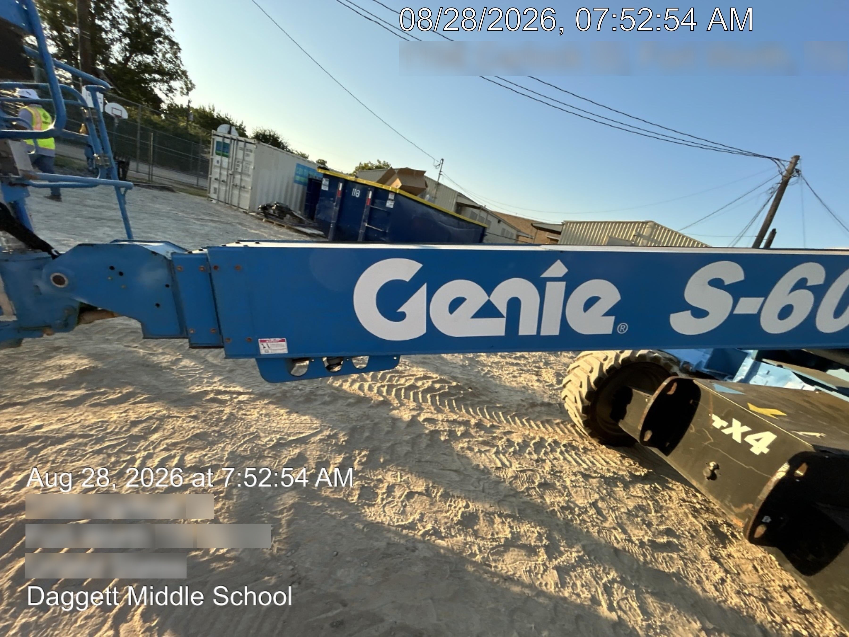 2018 GENIE S-60 X