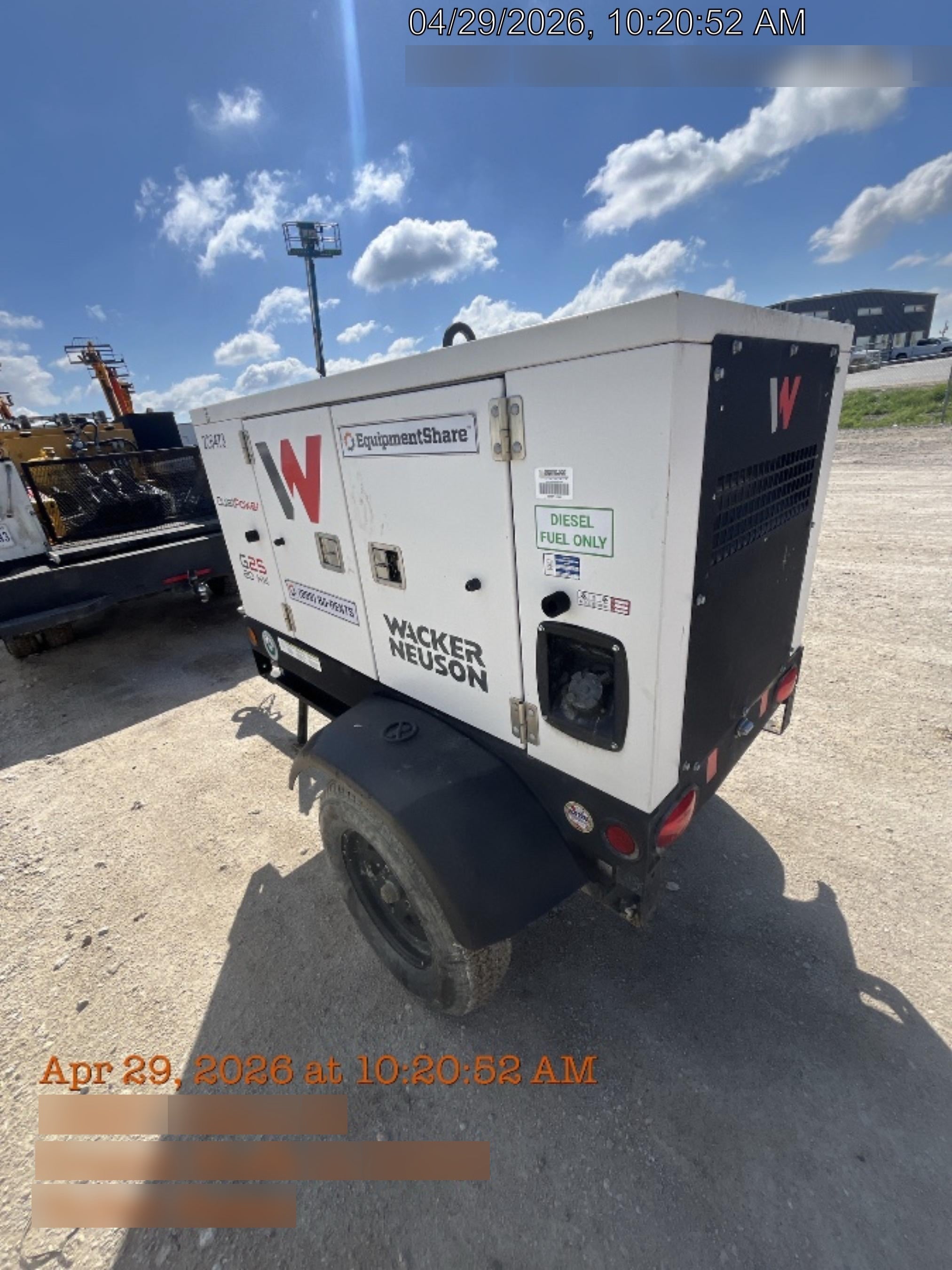 2022 WACKER NEUSON G25