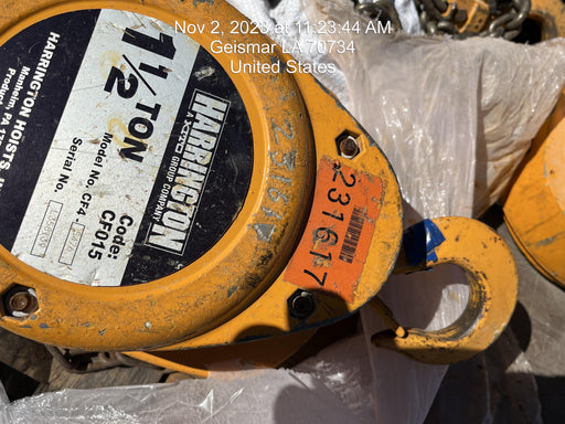 2022 HARRINGTON CF015-20