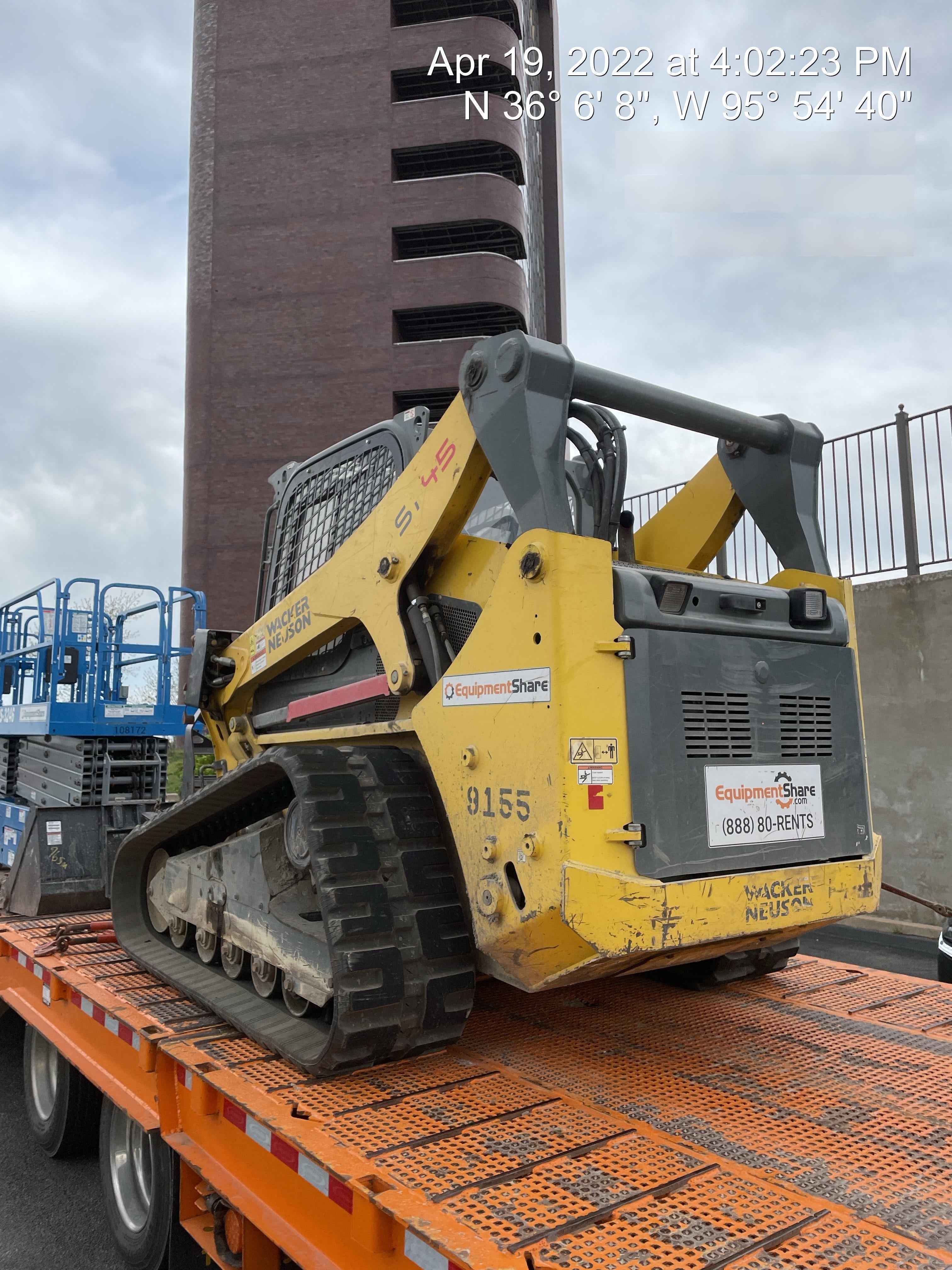 Wacker Neuson ST45 Wacker Neuson ST45 - Cab/Bucket Leveling/84" Bucket