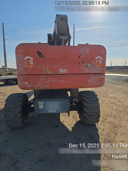 2018 Skyjack SJ86T Skyjack SJ86T w/Diesel Engine, Foam Filled Tires, Flashing Beacon, Glazier Kit