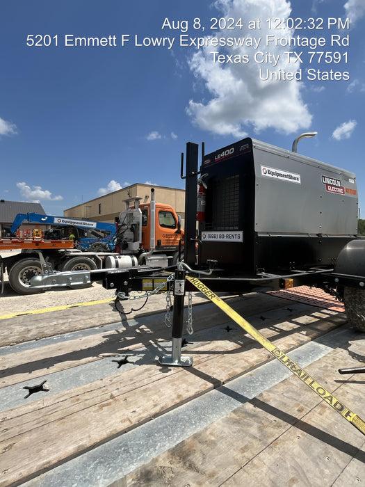 2024 Lincoln Electric LE400 Kubota V1505, Trlr, Cable Rack, Light Kit, ES Decals, T3